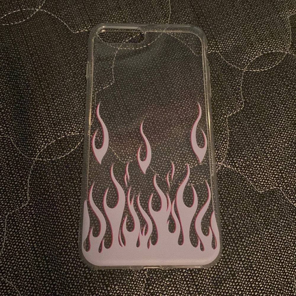 Clear flames IPhone 7/8 Plus Phone case